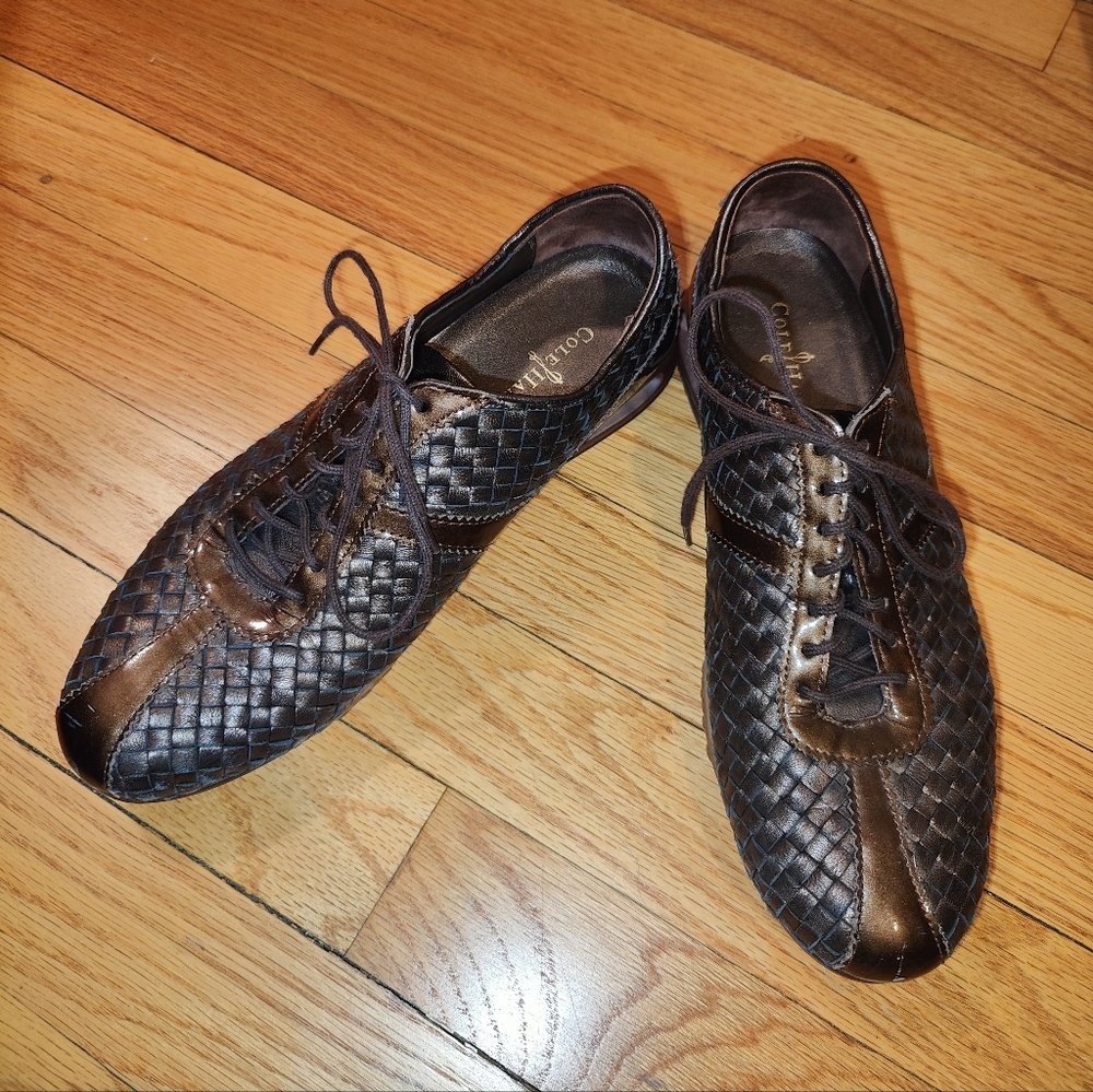 Cole Haan NikeAir Leather Fashion Sneakers Women's Size 7